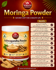 Ashwagandha Powder – Best Ayurvedic Powder for Stress Relief, Weight Gain & Energy in Pakistan