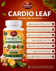 CARDIO LEAF Capsules – Best Ayurvedic & Unani Medicine for Cholesterol, Triglycerides & Blood Pressure in Pakistan