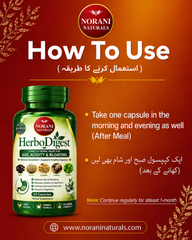 HERBO DIGEST Capsule – Best Ayurvedic Medicine for Gas, Constipation & Stomach Problems in Pakistan