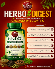 HERBO DIGEST Capsule – Best Ayurvedic Medicine for Gas, Constipation & Stomach Problems in Pakistan