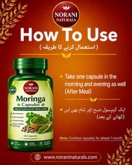 Moringa Capsules – Best Herbal Supplement for Energy, Immunity & Overall Health in Pakistan